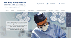 Desktop Screenshot of koroushhaghighi.com.au